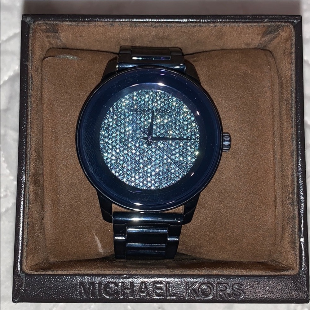 Michael Kors MK Blue Kinley Watch